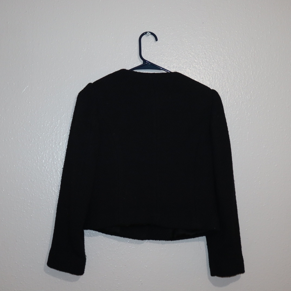 Mango Black Blazer with Gold Buttons - Picture 2 of 4